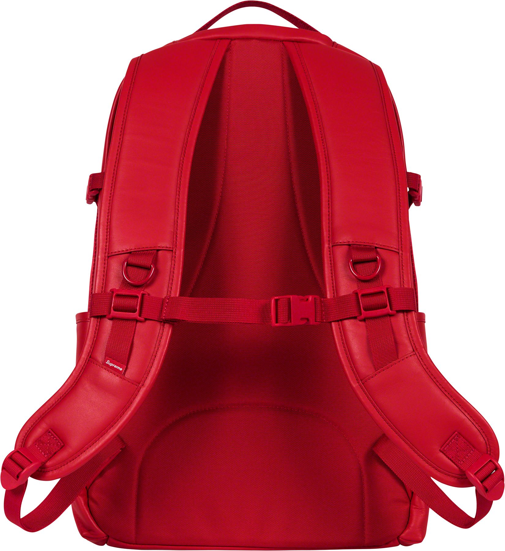 red supreme bag