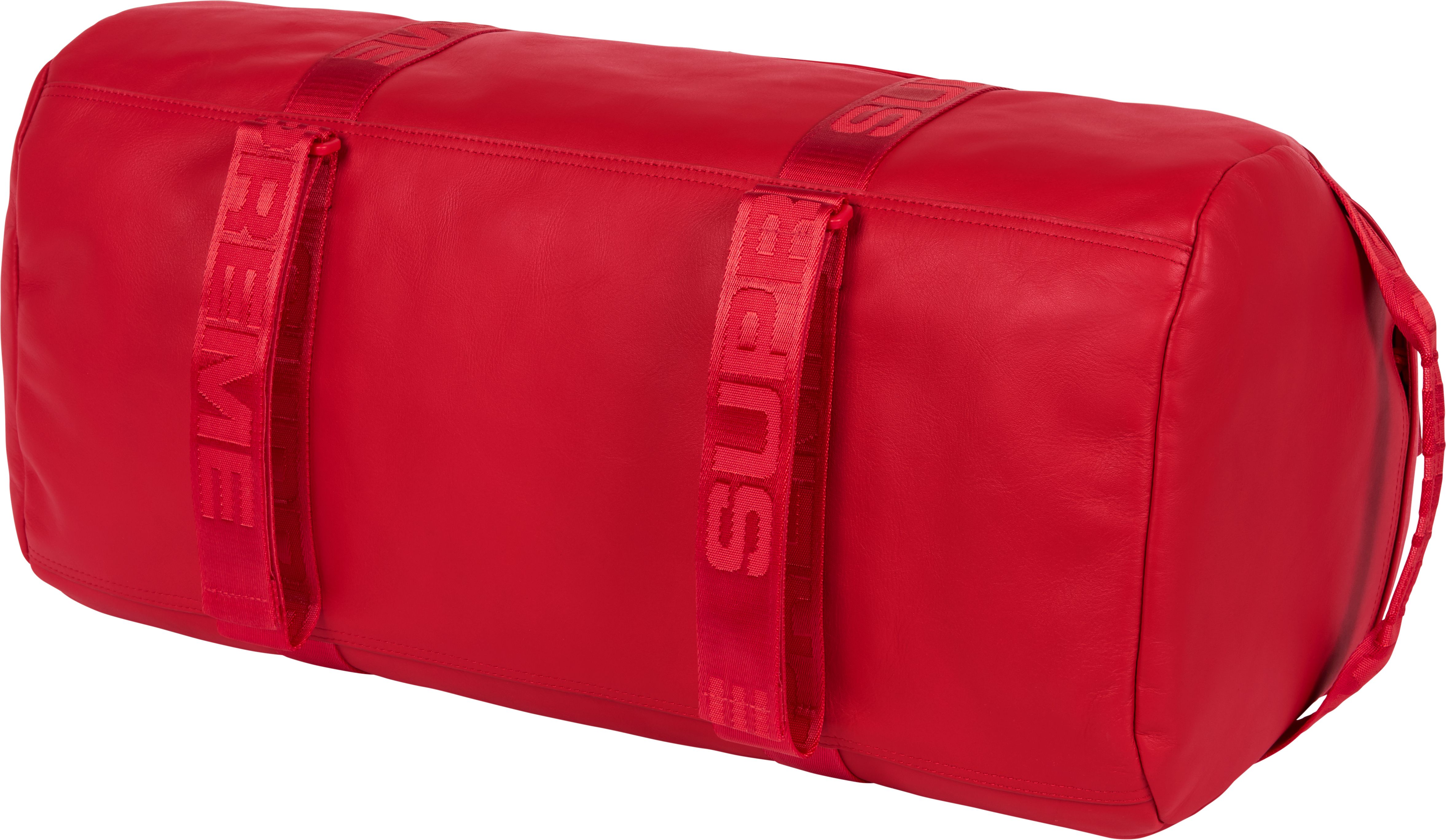 red supreme duffle bag