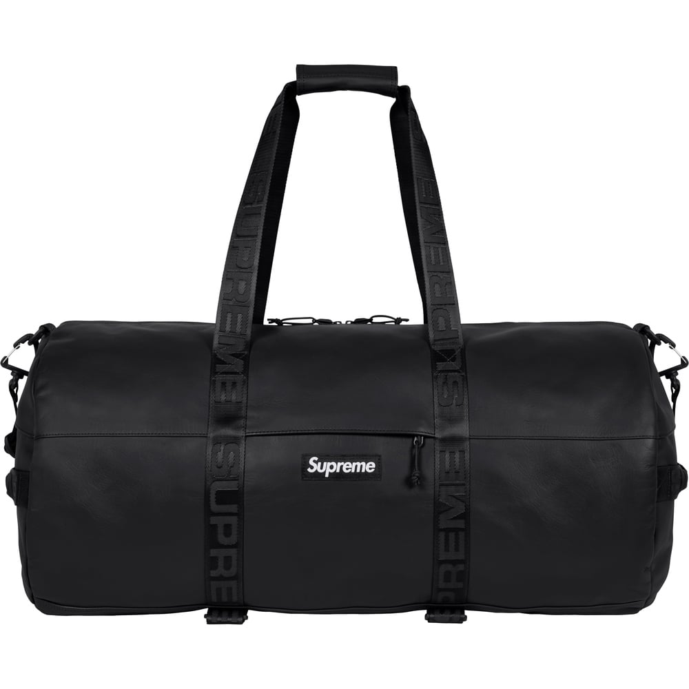 Details on Leather Large Duffle Bag  from fall winter
                                                    2023 (Price is $498)