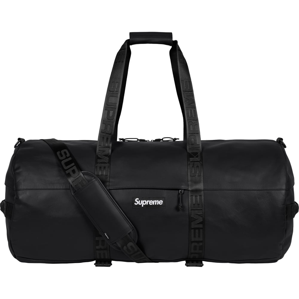 Details on Leather Large Duffle Bag  from fall winter
                                                    2023 (Price is $498)