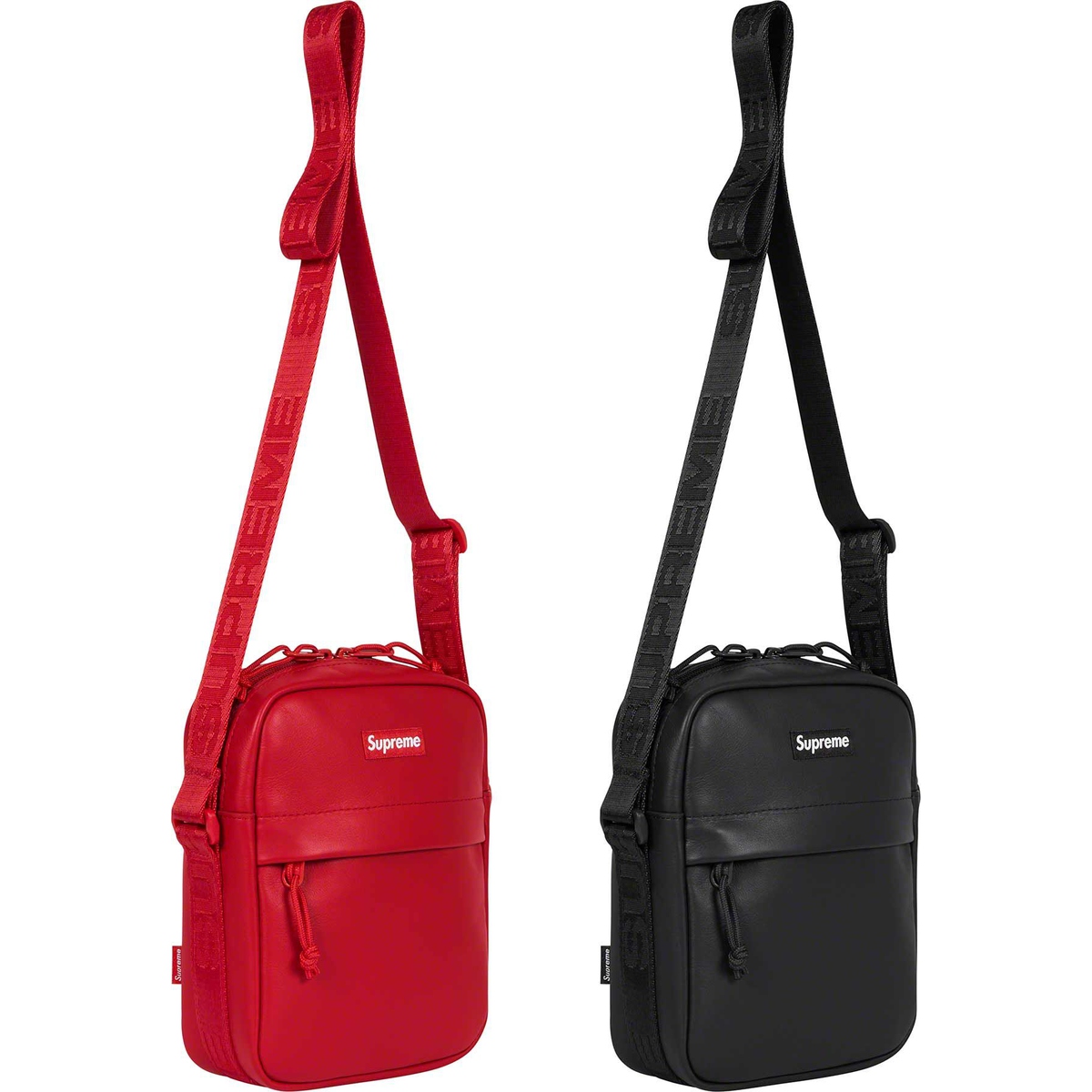 Supreme Leather Shoulder Bag for fall winter 23 season