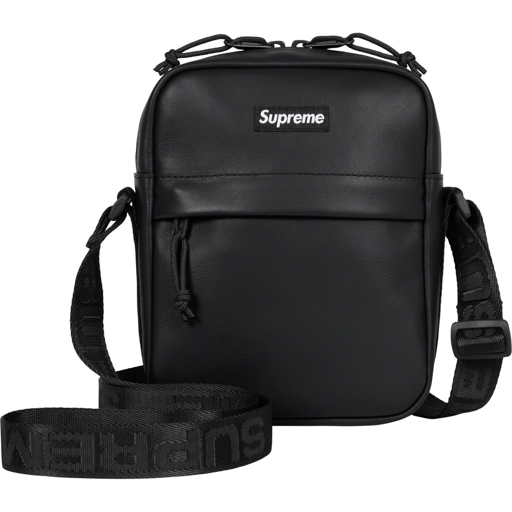 Supreme Leather Shoulder Bag (FW23) - $110