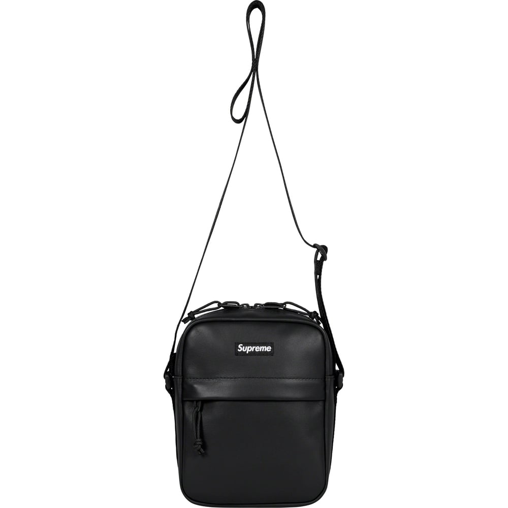 Supreme Leather Shoulder Bag (FW23) - $110