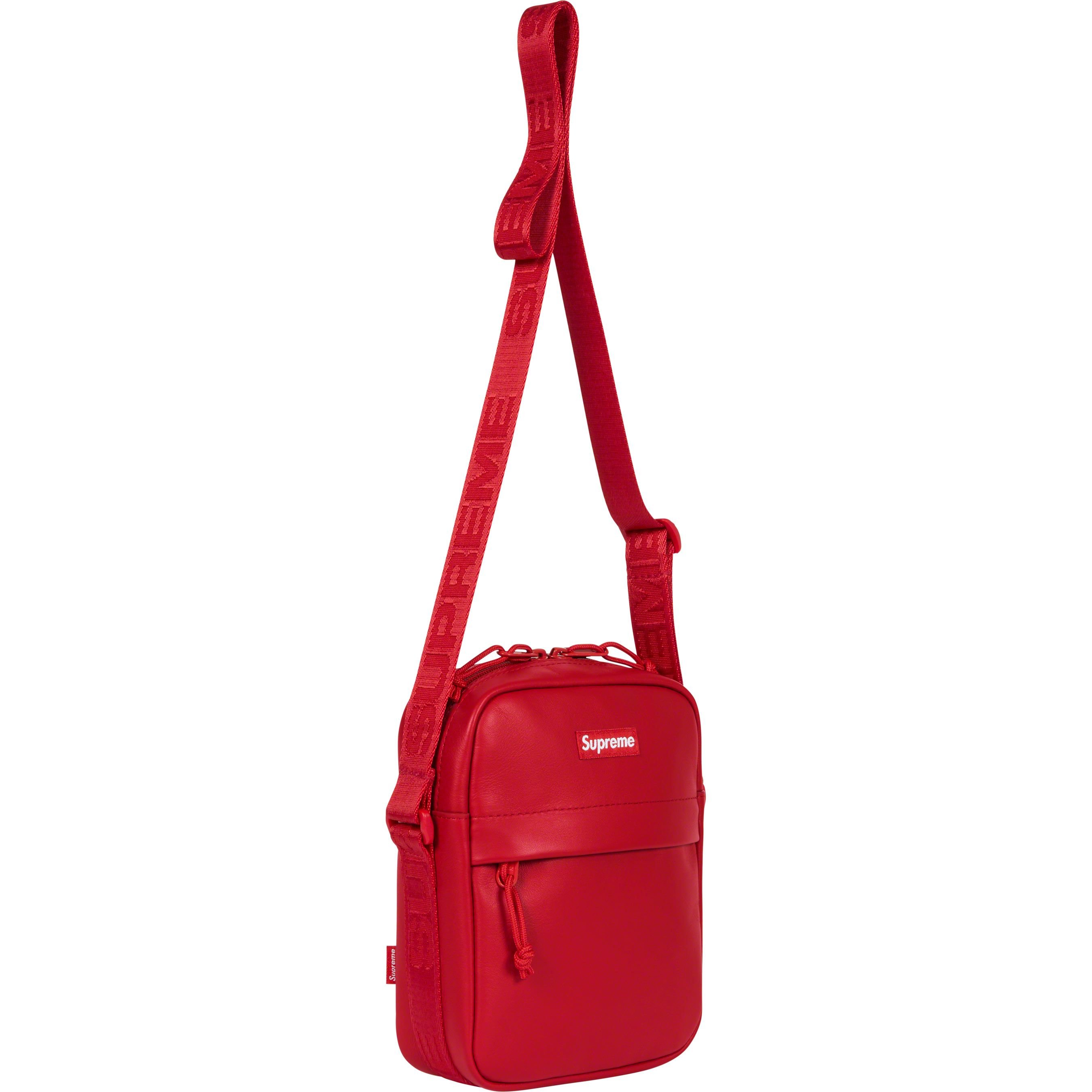 Leather Shoulder Bag - fall winter 2023 - Supreme