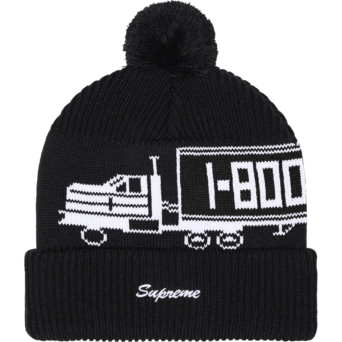 Details on 18-Wheeler Beanie Black from fall winter
                                                    2023 (Price is $40)