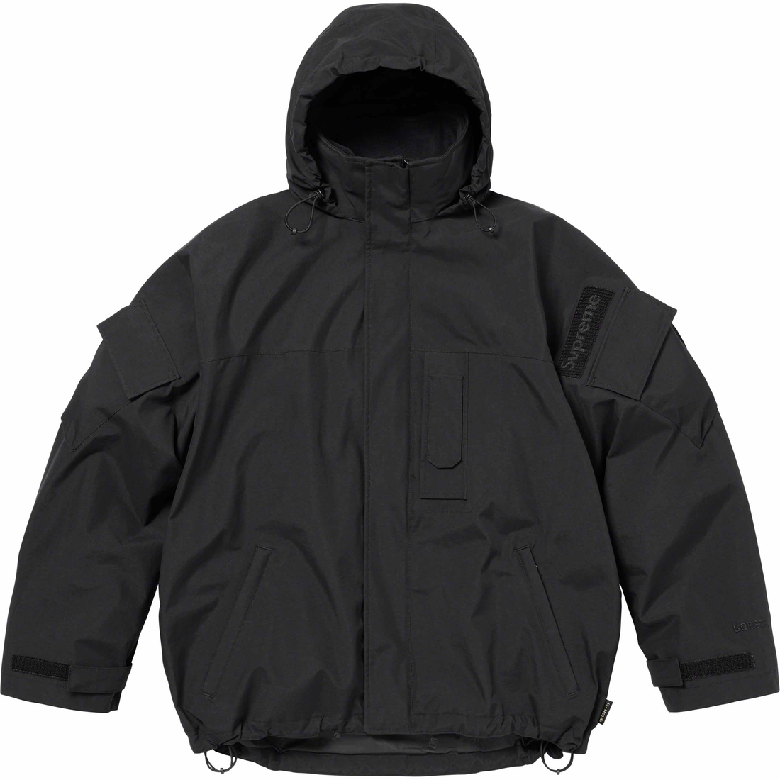 Details on 2-in-1 GORE-TEX Polartec Liner Jacket Black from fall winter 2023 (Price is $398)