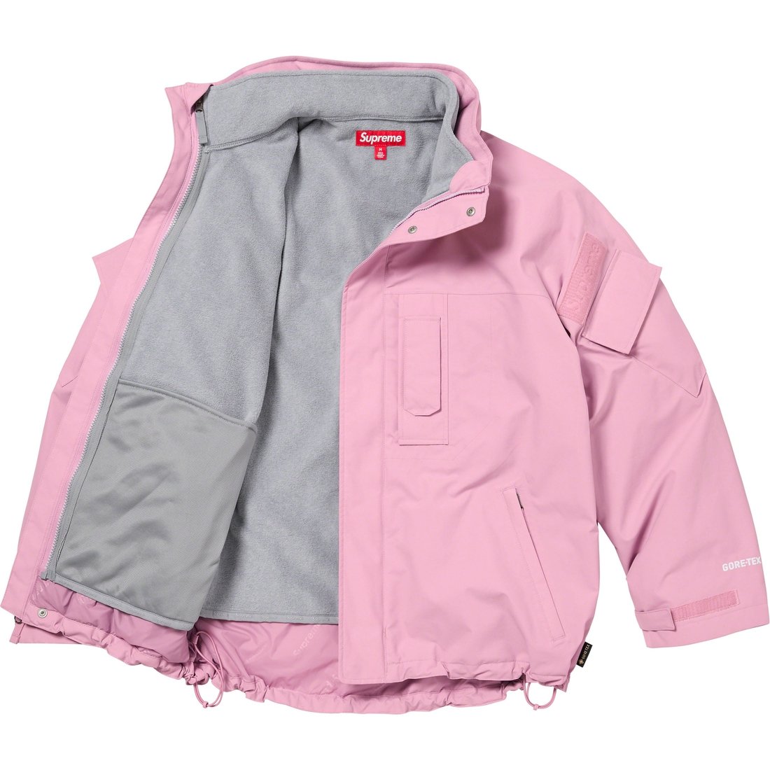 Details on 2-in-1 GORE-TEX Polartec Liner Jacket Mauve from fall winter
                                                    2023 (Price is $398)