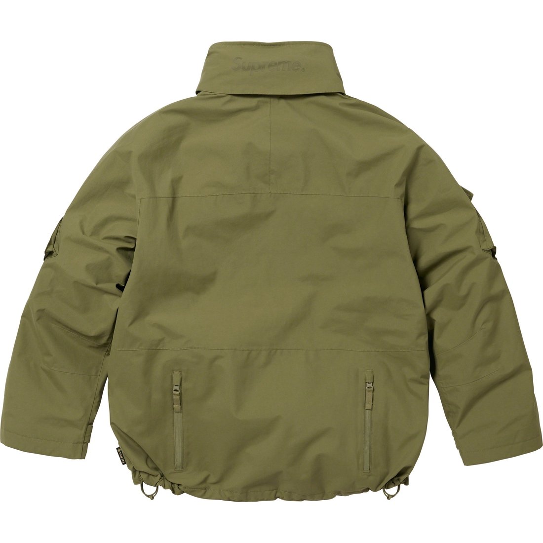 Details on 2-in-1 GORE-TEX Polartec Liner Jacket Olive from fall winter
                                                    2023 (Price is $398)