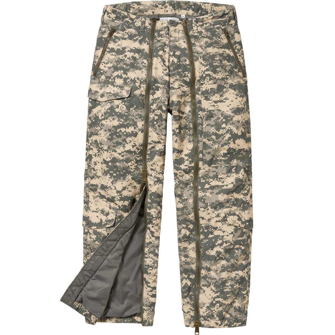 Details on Alpha Industries Cotton Twill Flight Pant Digi Camo from fall winter
                                                    2023 (Price is $348)