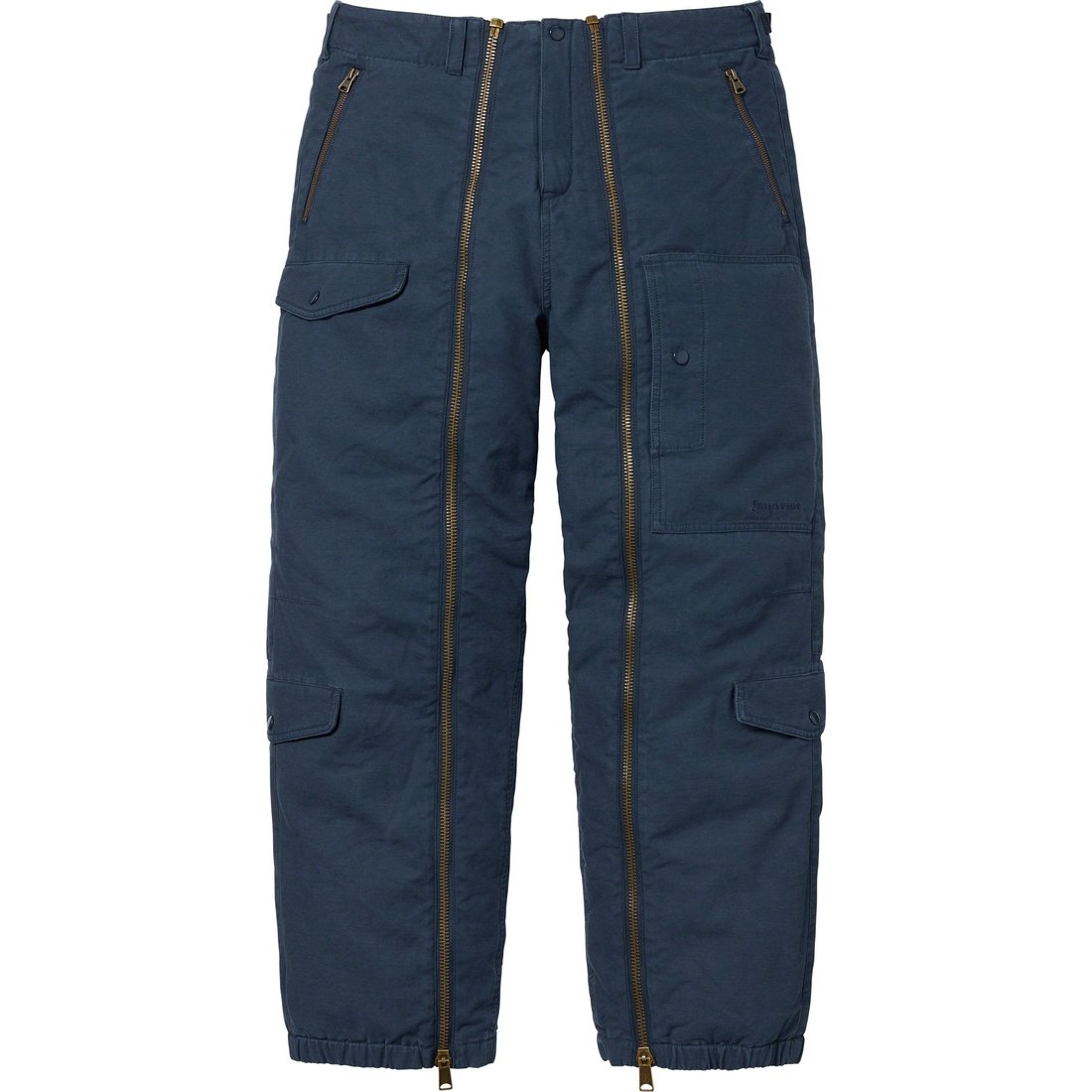 Details on Alpha Industries Cotton Twill Flight Pant Navy from fall winter
                                                    2023 (Price is $348)