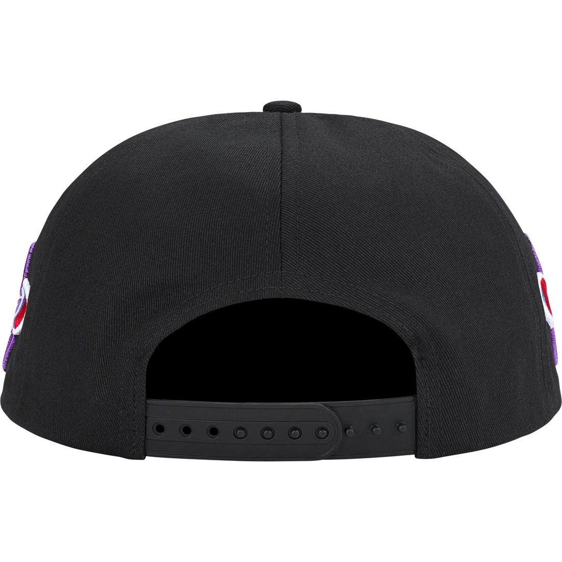 Details on AOI Spellout 5-Panel Black from fall winter
                                                    2023 (Price is $48)