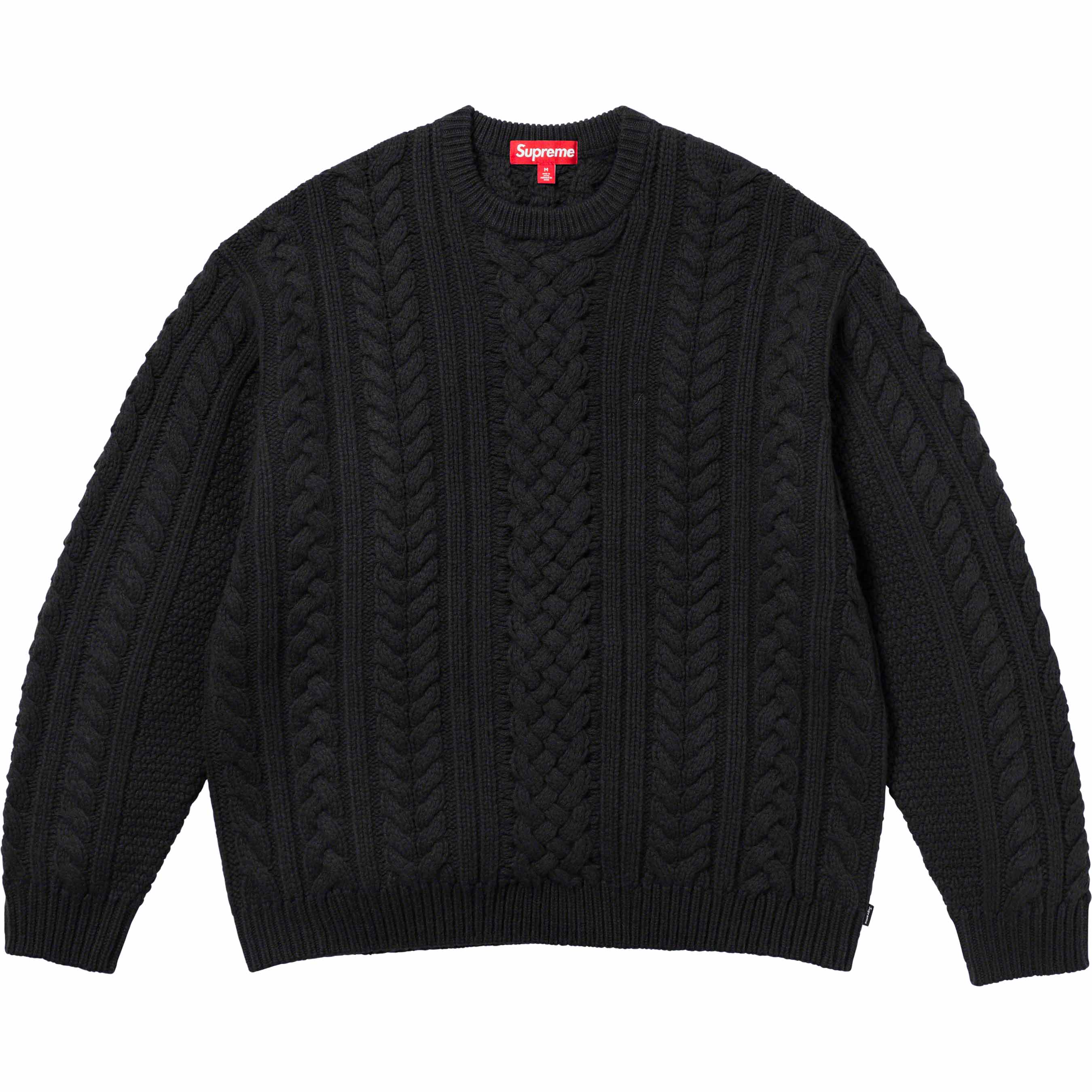 Appliqué Cable Knit Sweater - fall winter 2023 - Supreme