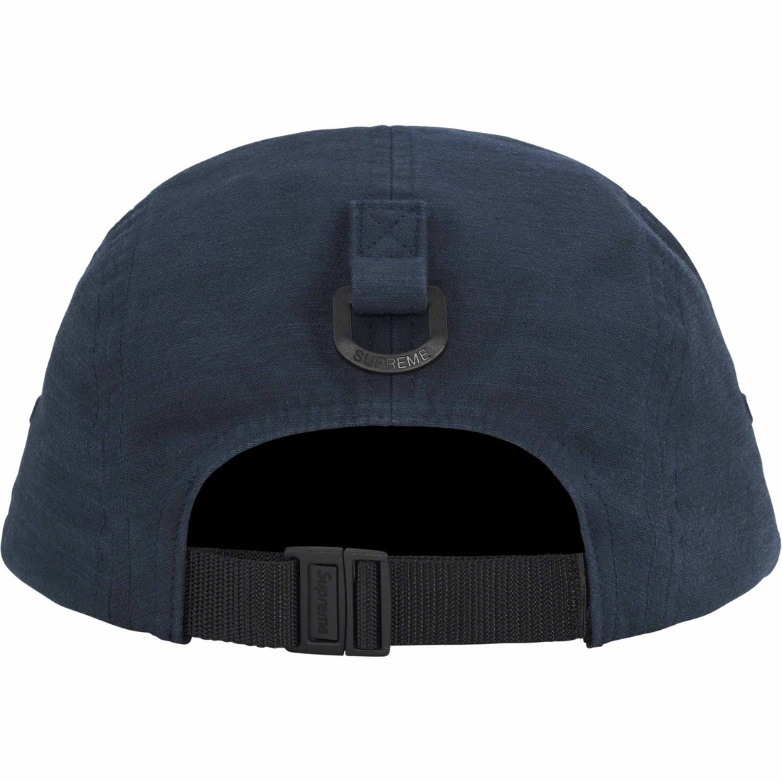 Supreme Arabic Logo Camp Cap (FW23) - Navy - $48