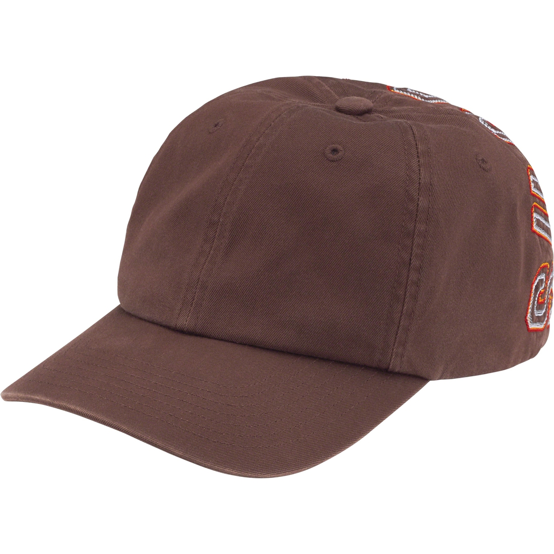 Details on Back Arc 6-Panel Brown from fall winter
                                                    2023 (Price is $48)