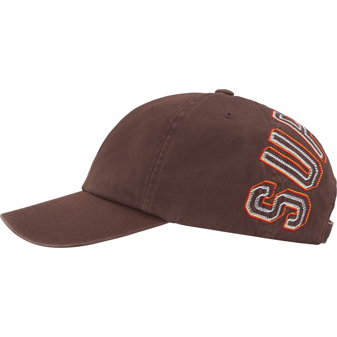 Details on Back Arc 6-Panel Brown from fall winter
                                                    2023 (Price is $48)