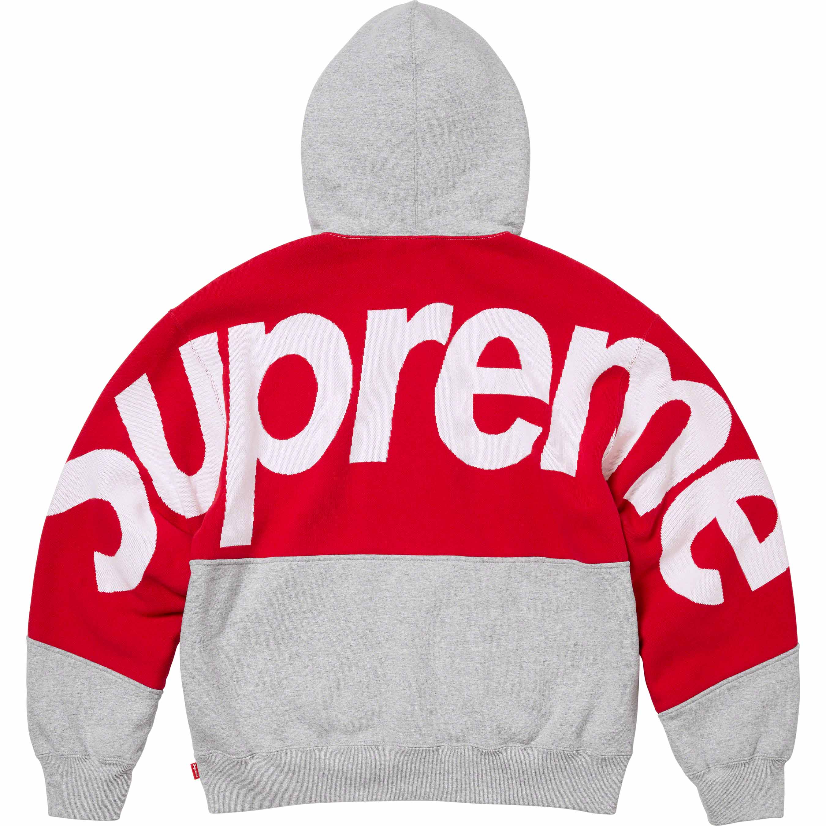 Big Logo Jacquard Hooded Sweatshirt - fall winter 2023 - Supreme