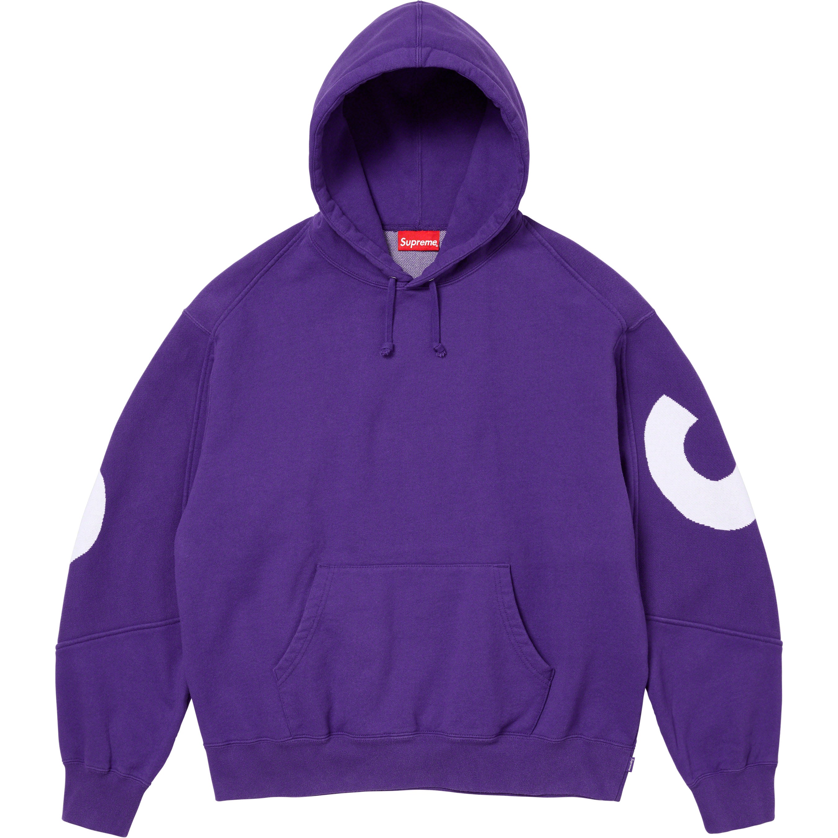 Supreme BoxLogo Hooded Sweatshirt Purple-