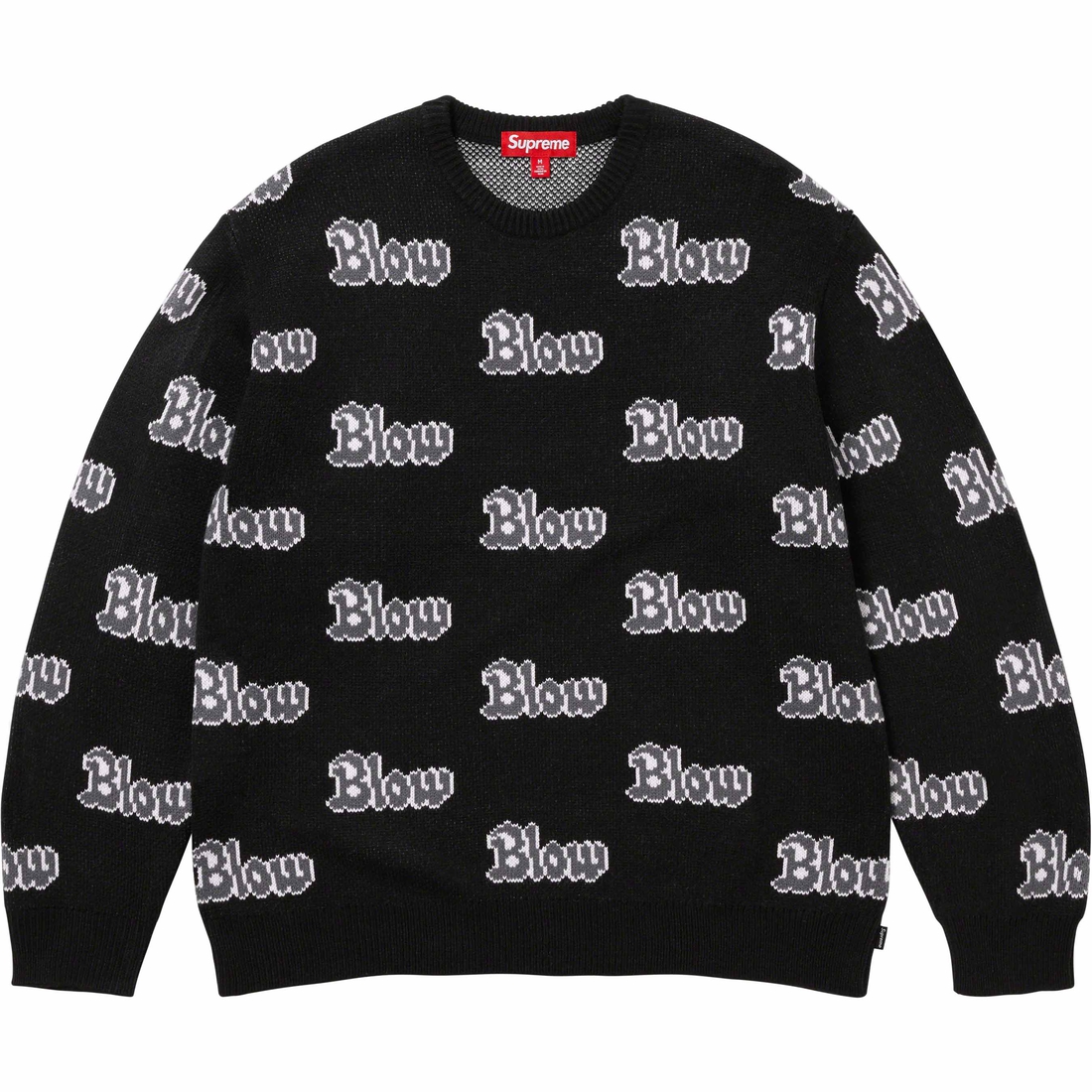 Details on Blow Sweater Black from fall winter
                                                    2023 (Price is $158)