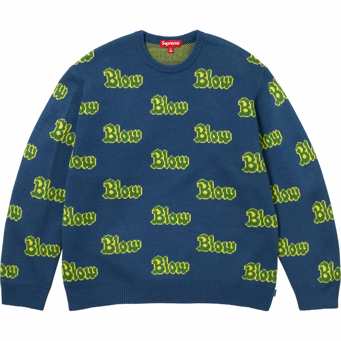 Details on Blow Sweater Navy from fall winter
                                                    2023 (Price is $158)