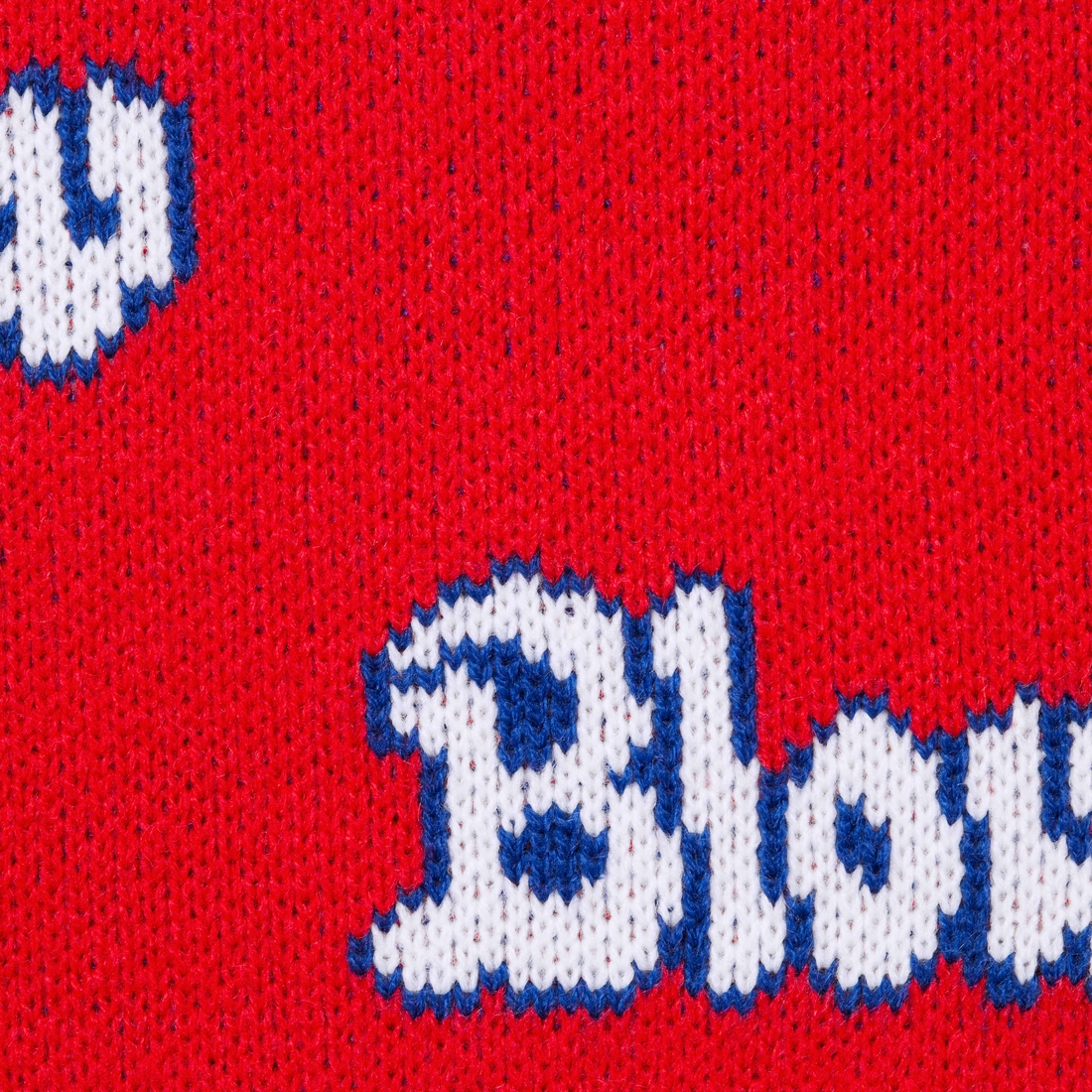 Details on Blow Sweater Red from fall winter
                                                    2023 (Price is $158)