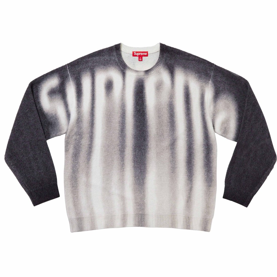 Details on Blurred Logo Sweater Black from fall winter
                                                    2023 (Price is $178)