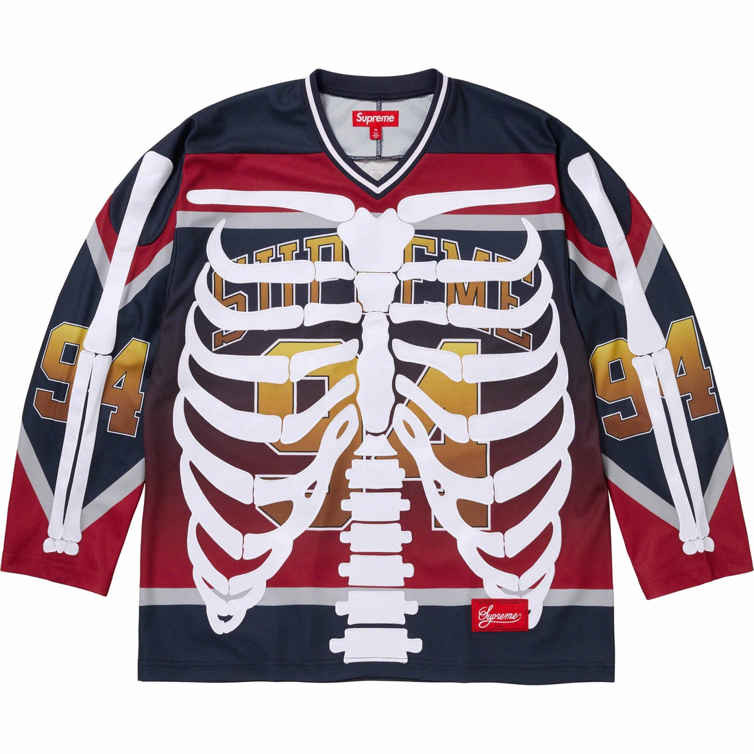 Details on Bones Hockey Jersey Multicolor from fall winter
                                                    2023 (Price is $148)