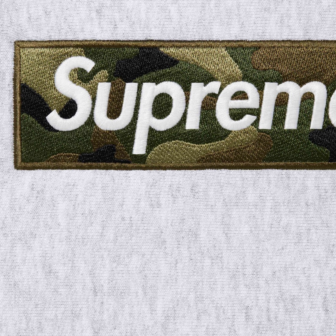 Box Logo Hooded Sweatshirt Ash Grey