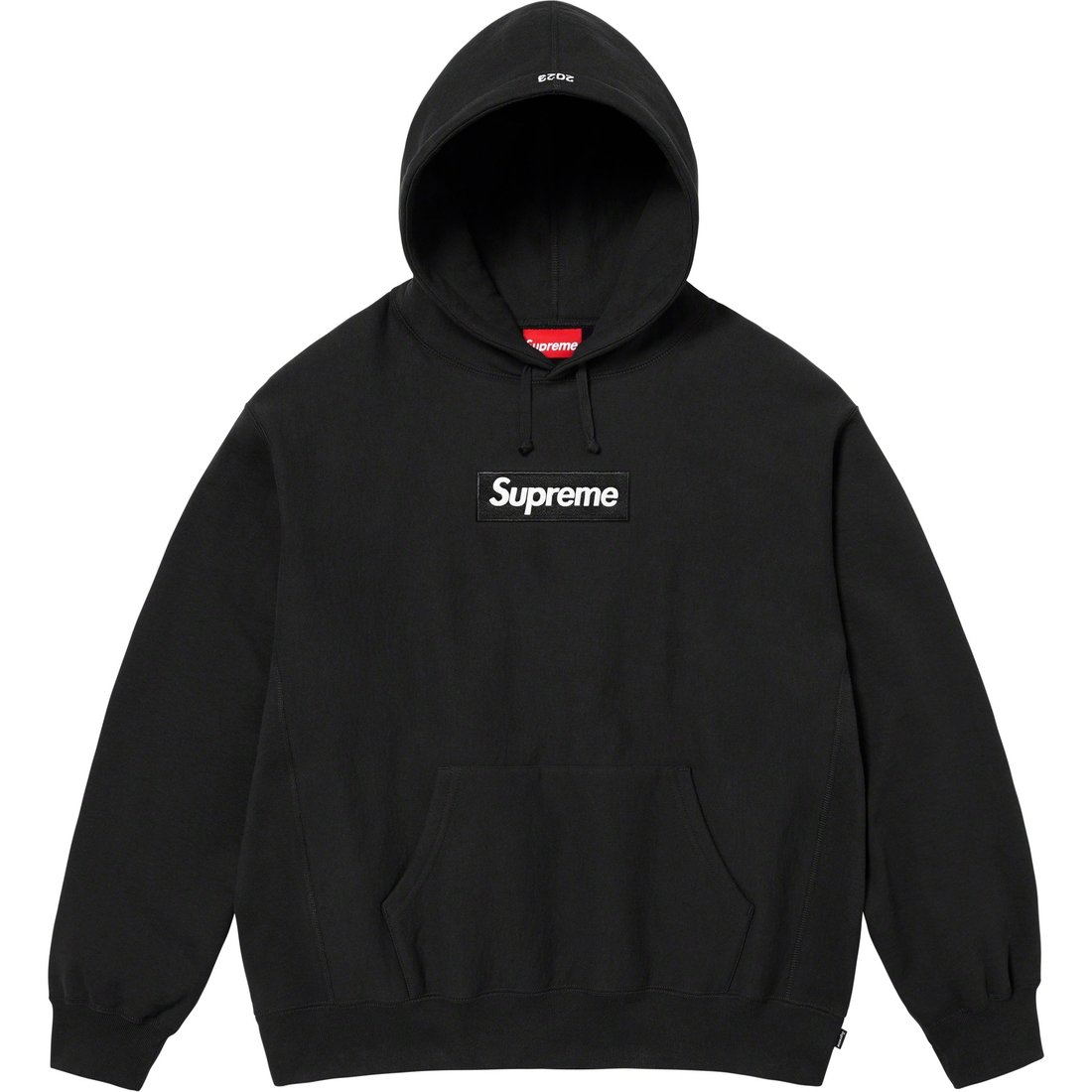 Details on Box Logo Hooded Sweatshirt Black from fall winter
                                                    2023 (Price is $168)