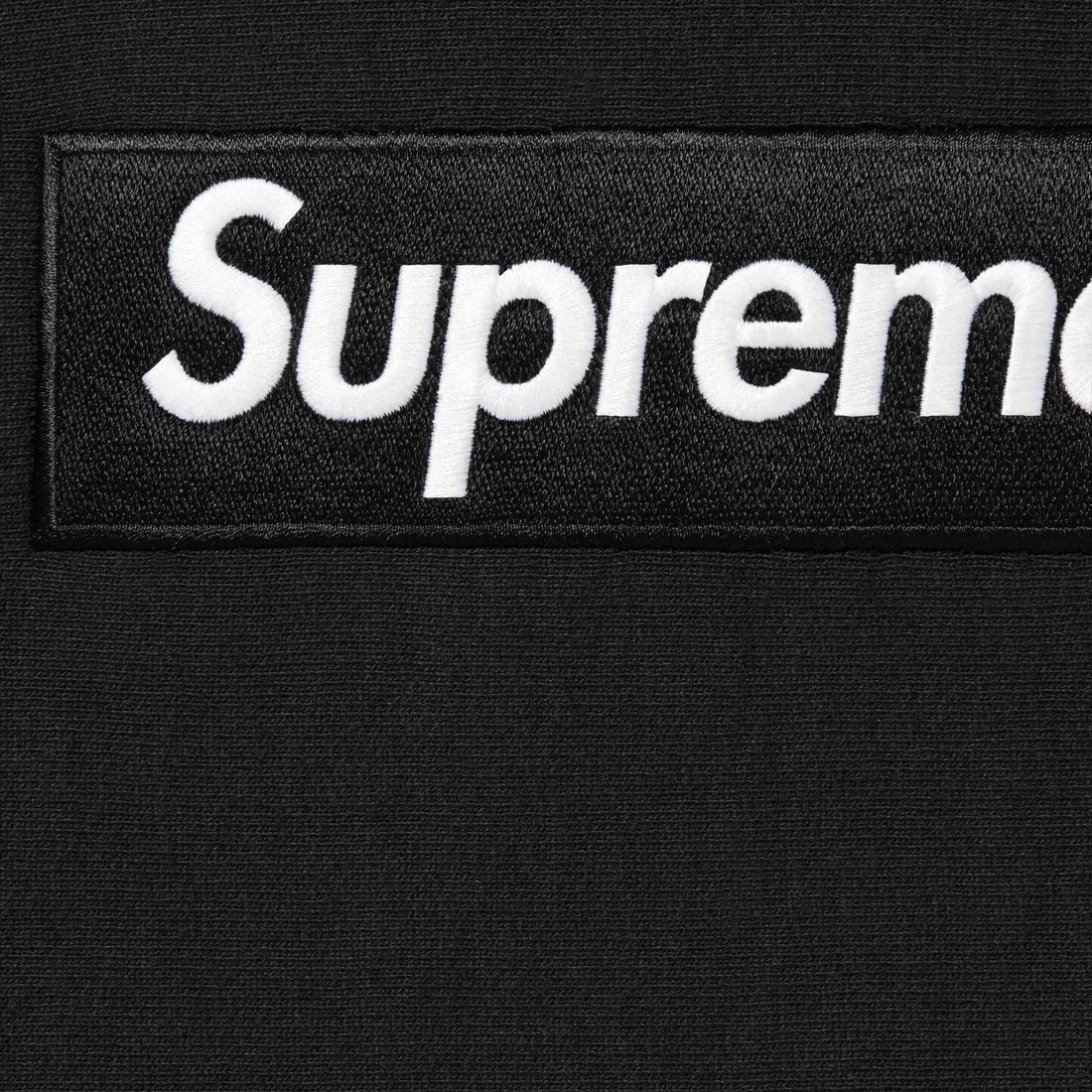 Box Logo Hooded Sweatshirt Black