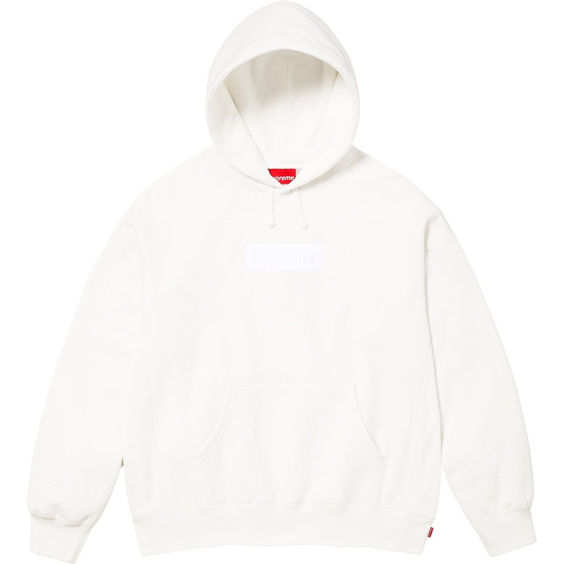Details on Box Logo Hooded Sweatshirt White from fall winter
                                                    2023 (Price is $168)