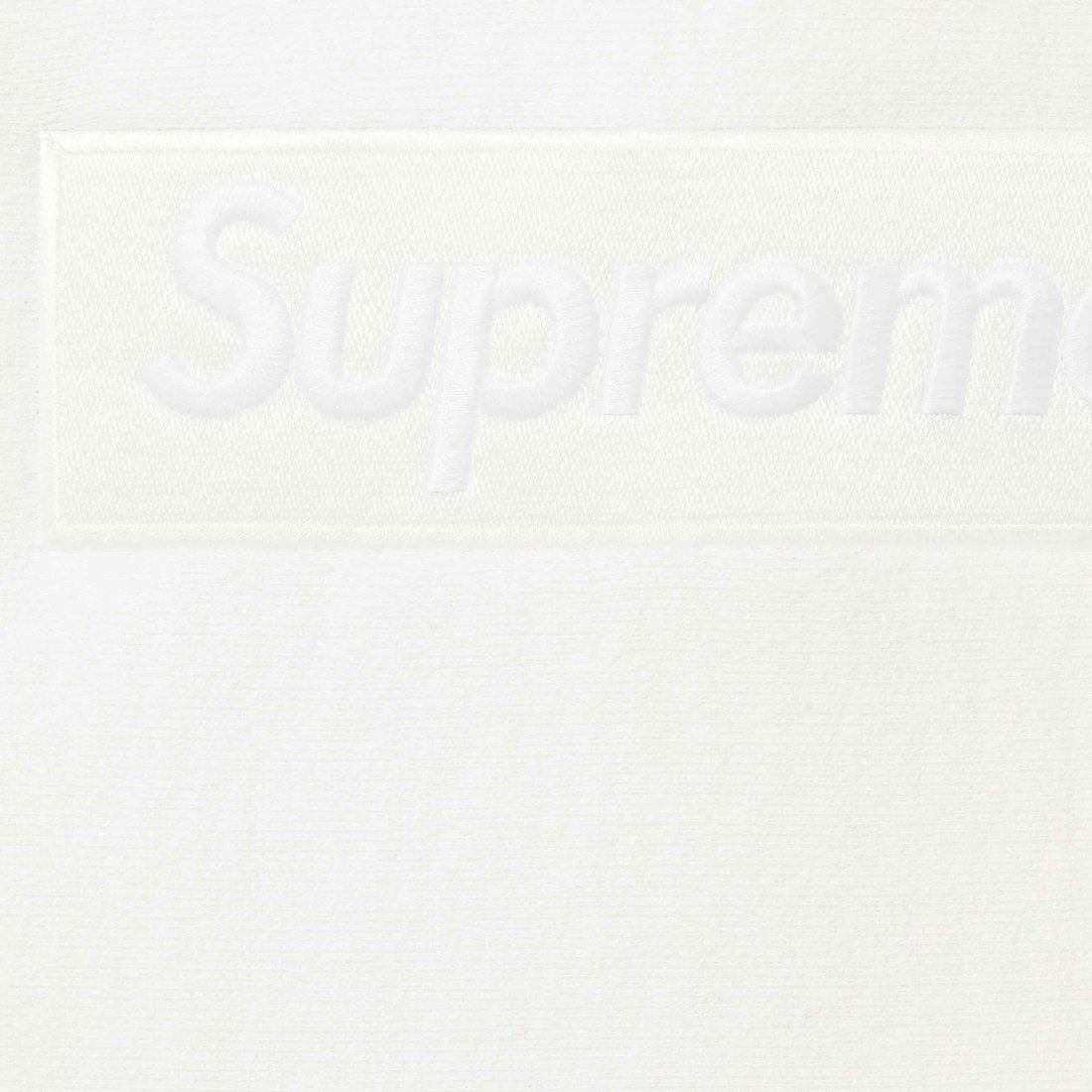 Details on Box Logo Hooded Sweatshirt White from fall winter
                                                    2023 (Price is $168)
