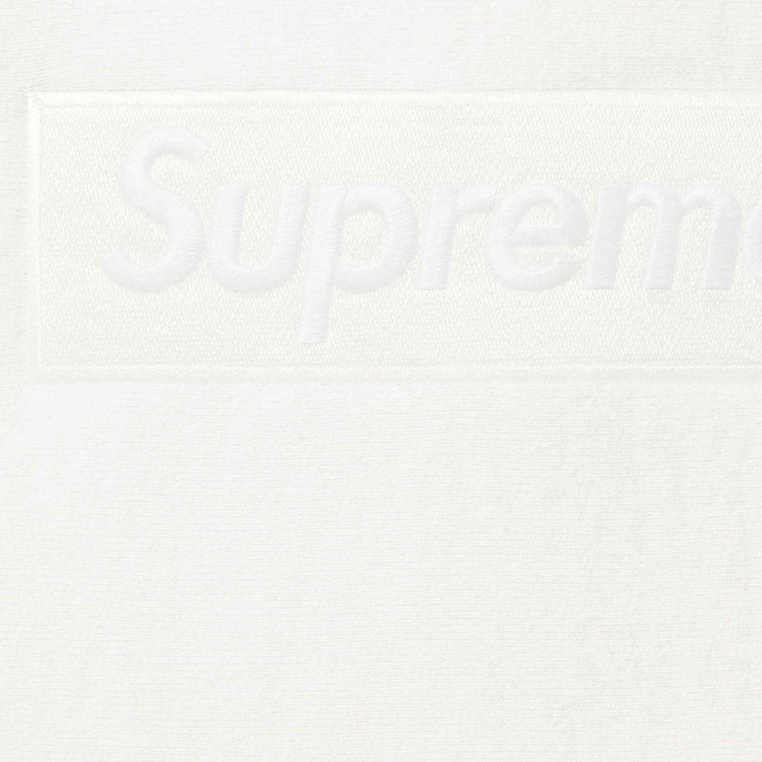 Box Logo Hooded Sweatshirt White