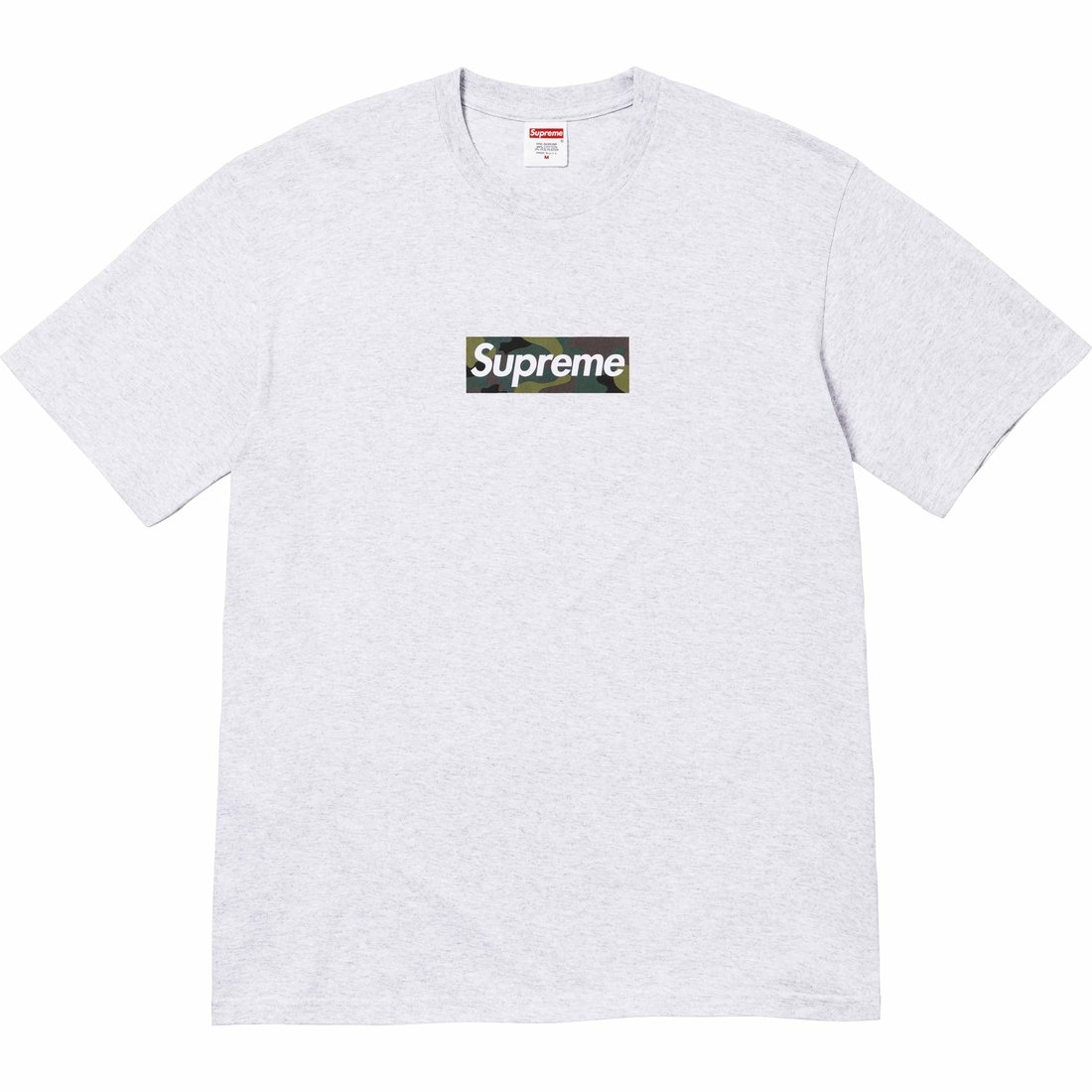 Details on Box Logo Tee Ash Grey from fall winter
                                                    2023 (Price is $44)
