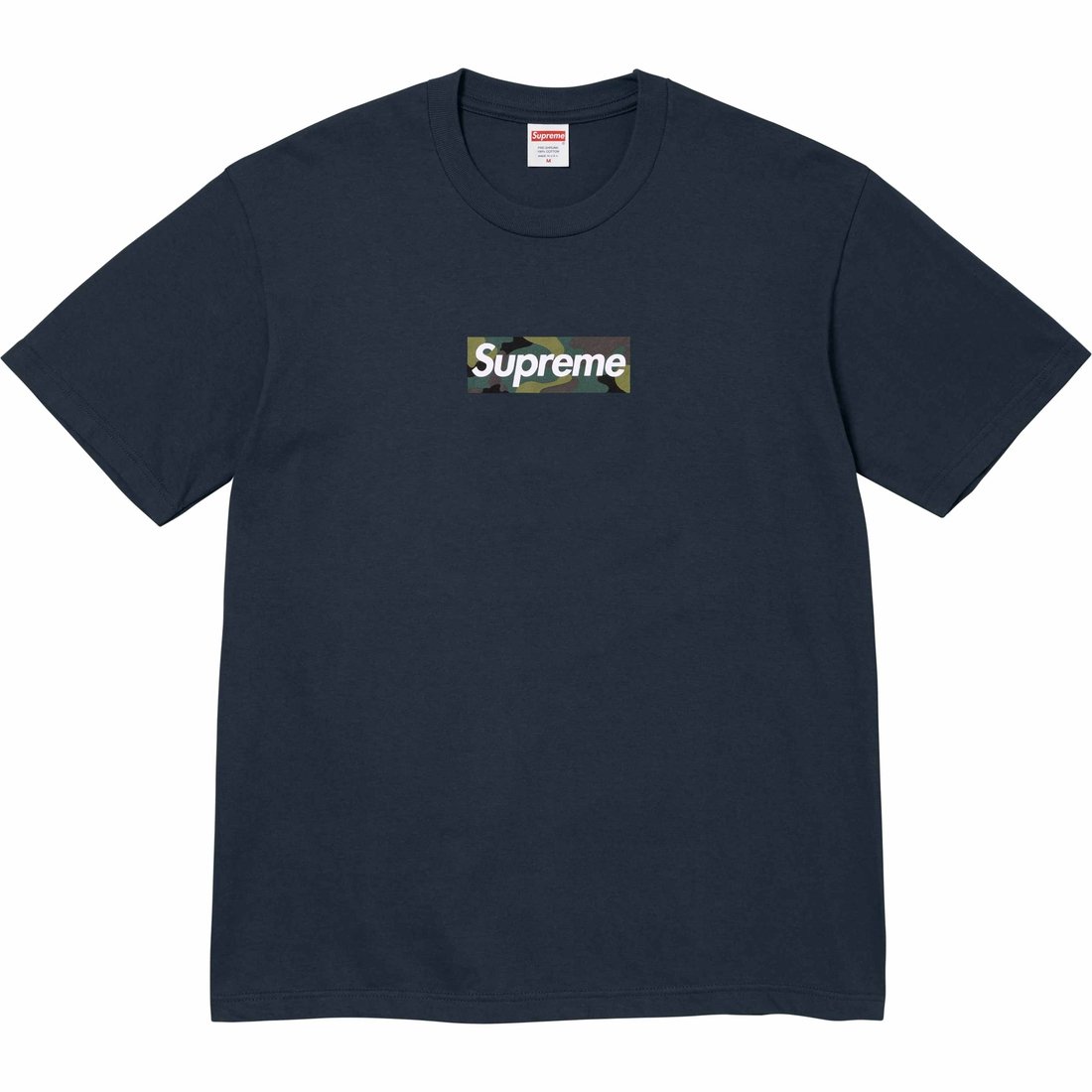 Details on Box Logo Tee Navy from fall winter
                                                    2023 (Price is $44)