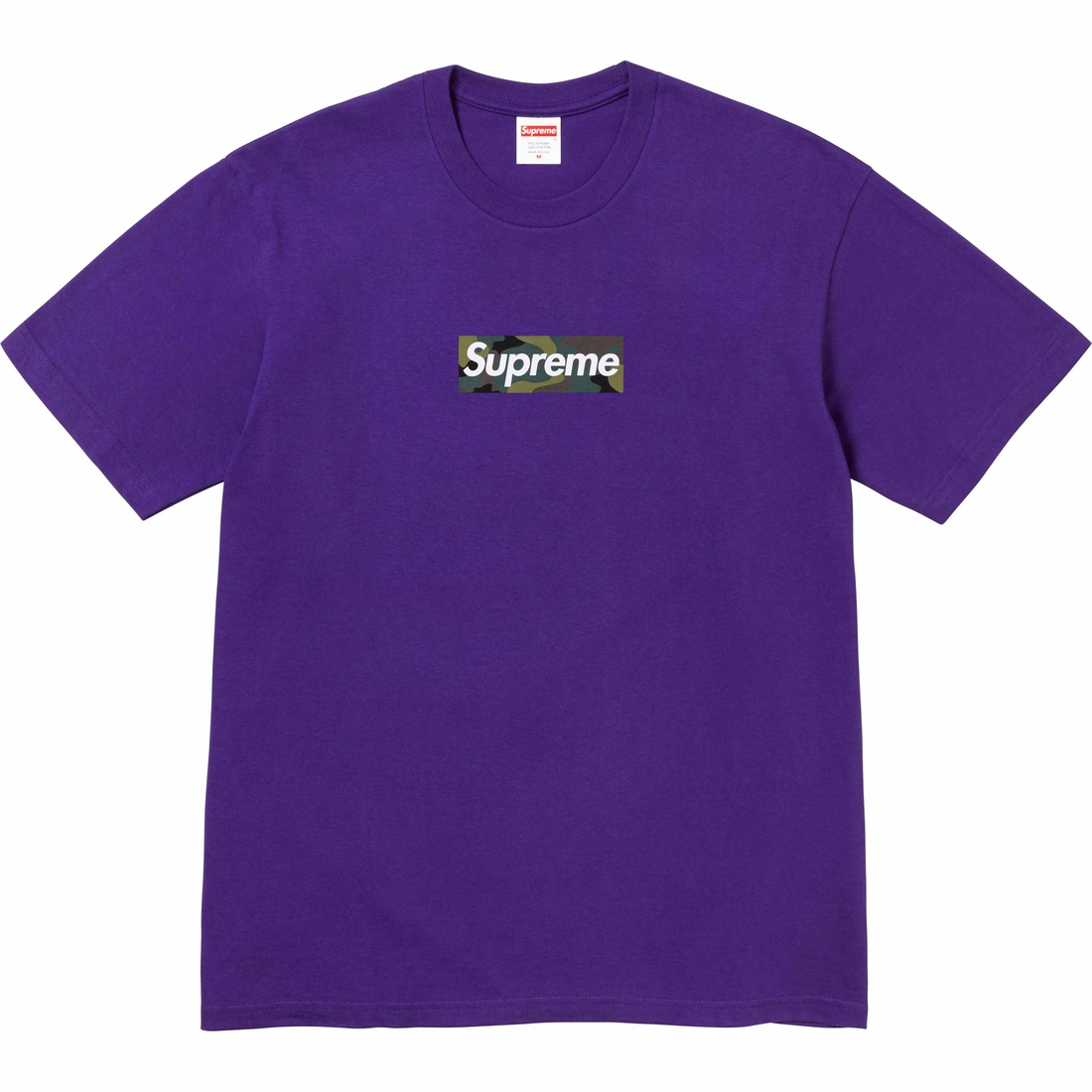Details on Box Logo Tee Purple from fall winter
                                                    2023 (Price is $44)