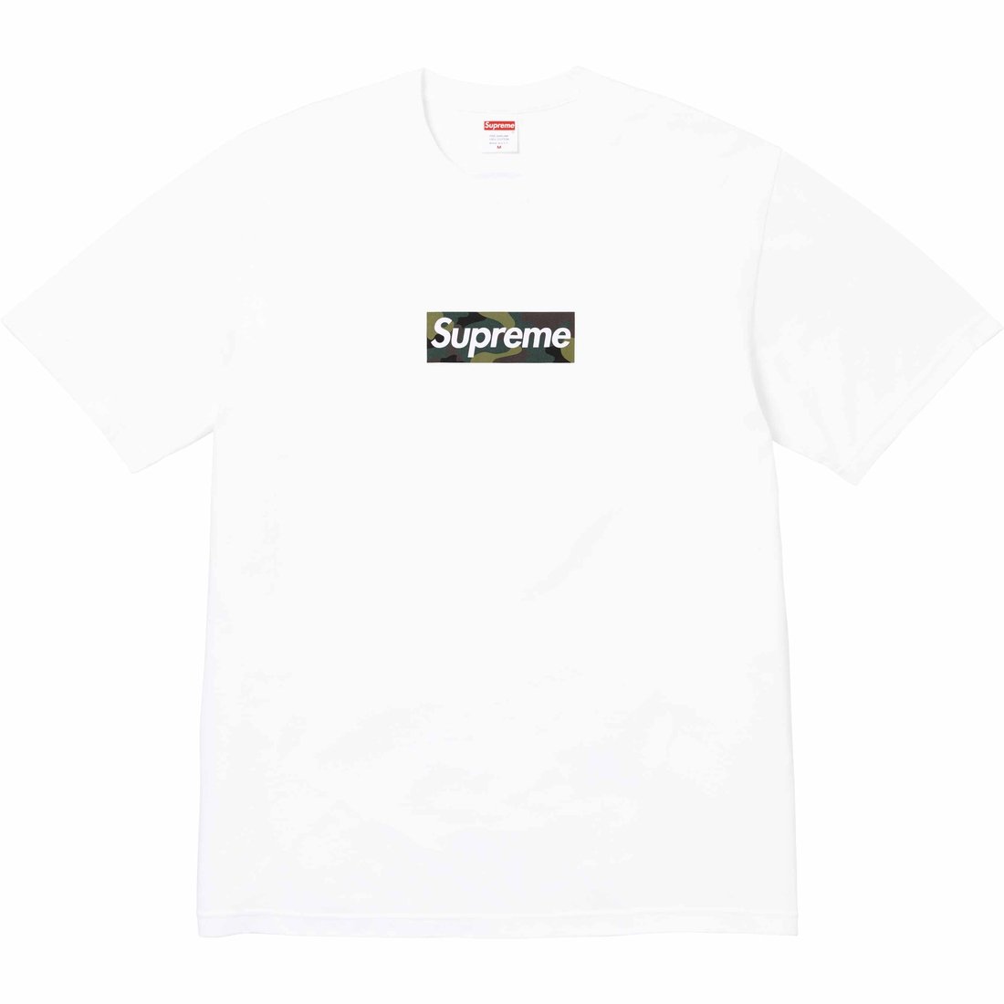 Details on Box Logo Tee White from fall winter
                                                    2023 (Price is $44)