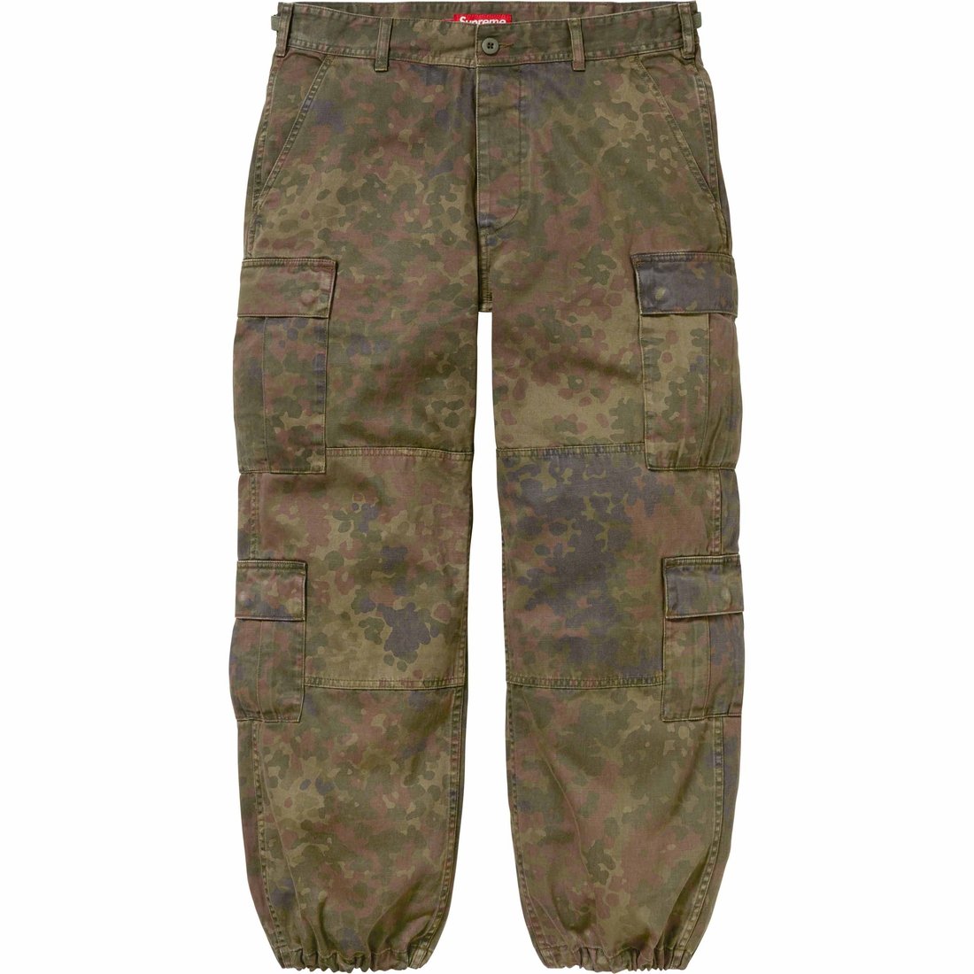 Details on Cargo Pant Flecktarn Camo from fall winter 2023 (Price is $168)