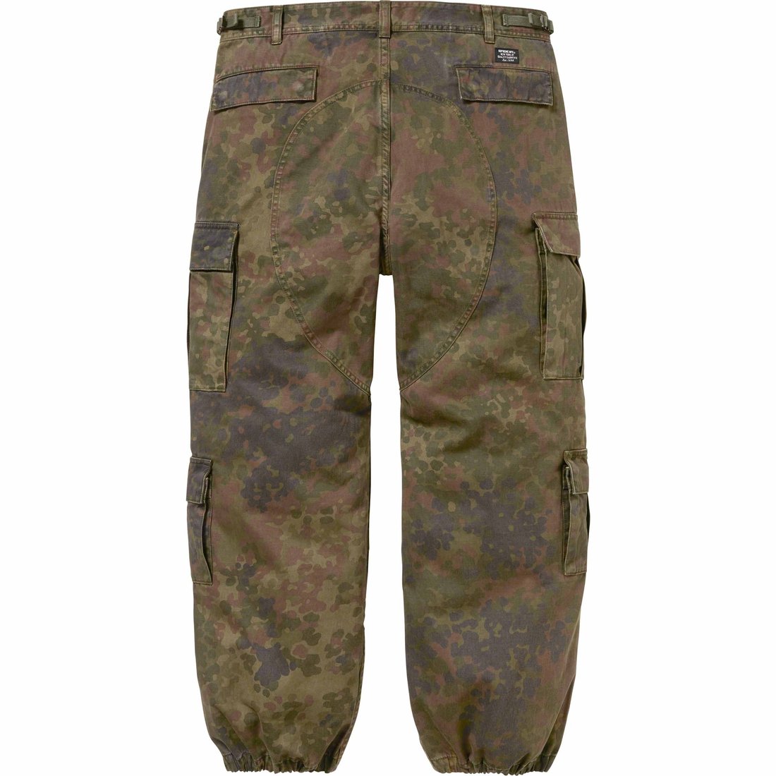 Details on Cargo Pant Flecktarn Camo from fall winter 2023 (Price is $168)