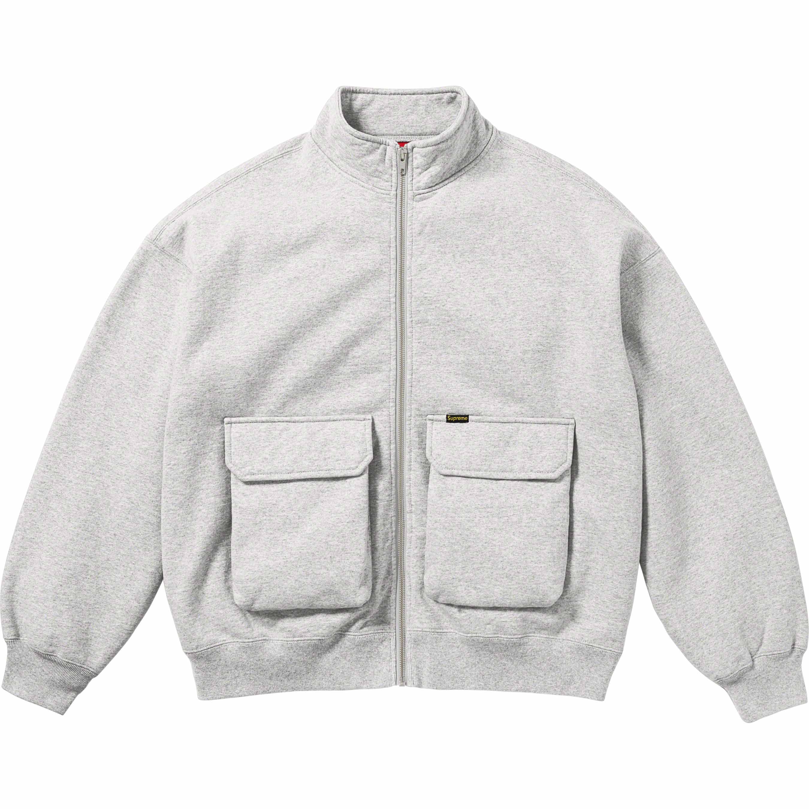 Cargo Pocket Zip Up Sweatshirt   fall winter    Supreme