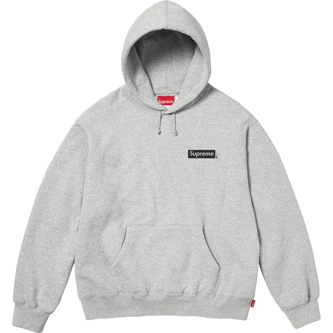 Details on Catwoman Hooded Sweatshirt Heather Grey from fall winter
                                                    2023 (Price is $158)