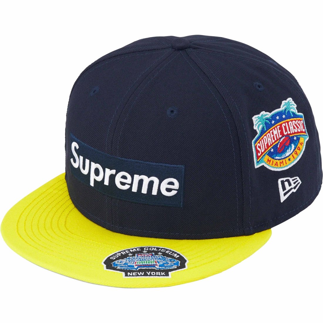 Details on Championships Box Logo New Era Navy from fall winter
                                                    2023 (Price is $54)