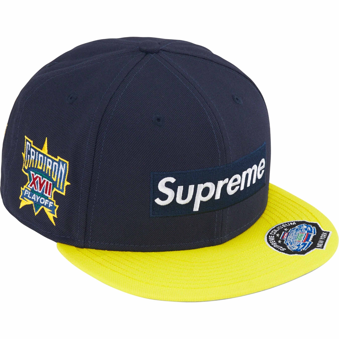 Details on Championships Box Logo New Era Navy from fall winter
                                                    2023 (Price is $54)