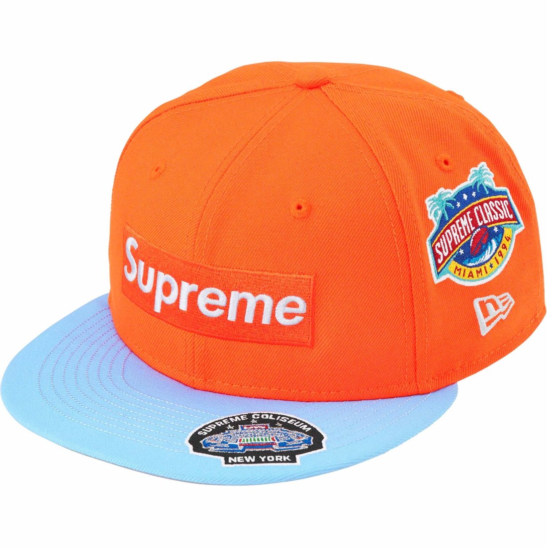 Details on Championships Box Logo New Era Orange from fall winter
                                                    2023 (Price is $54)