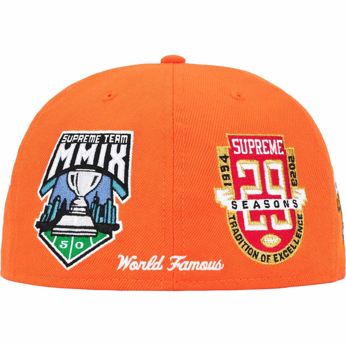 Details on Championships Box Logo New Era Orange from fall winter
                                                    2023 (Price is $54)