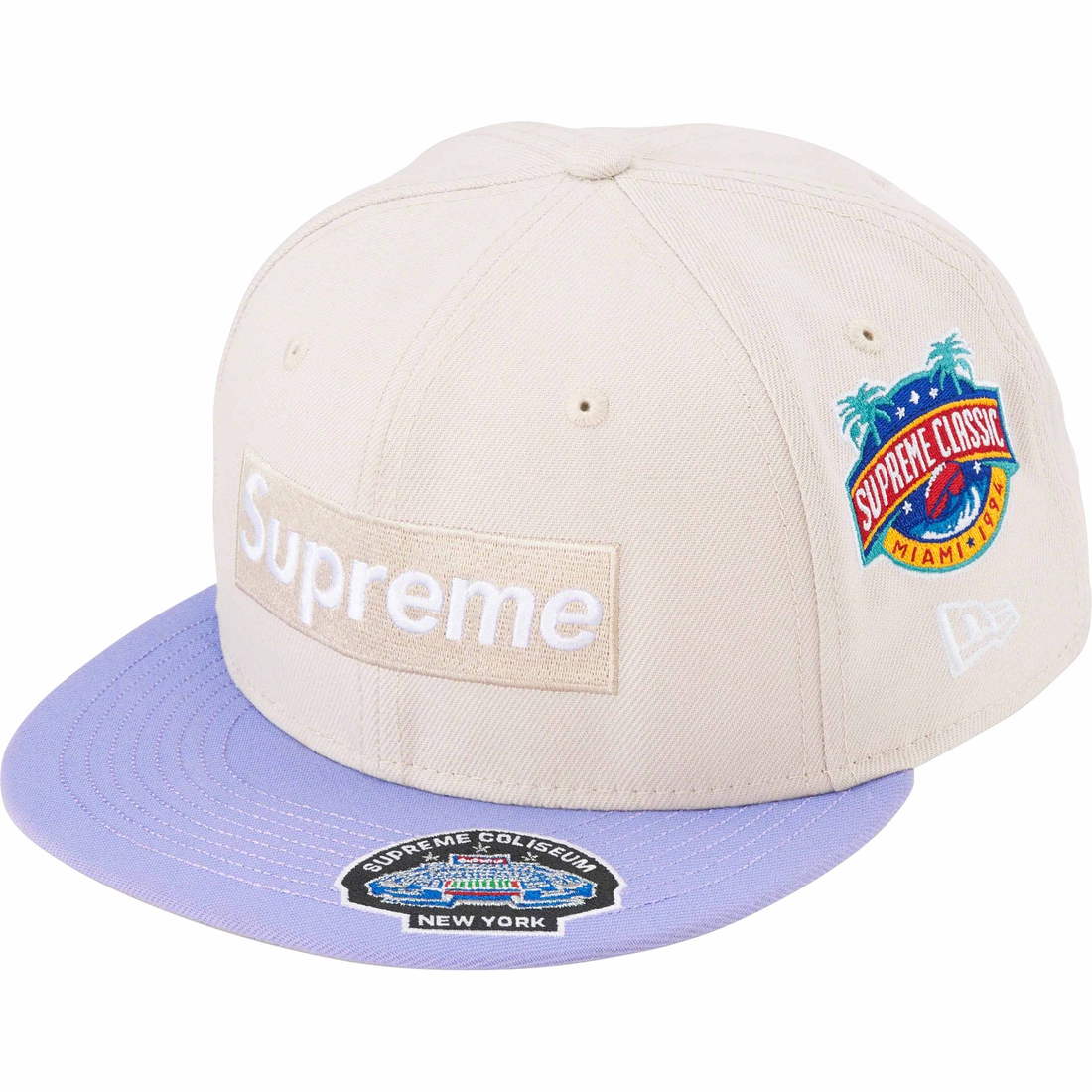 Details on Championships Box Logo New Era Stone from fall winter
                                                    2023 (Price is $54)