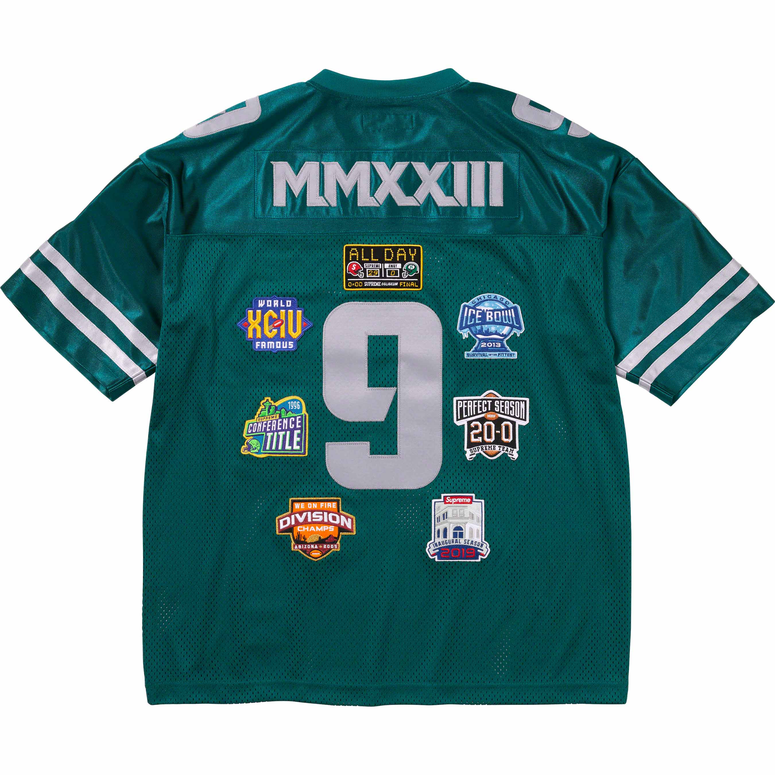 Supreme 14ss championshipfootball jersey