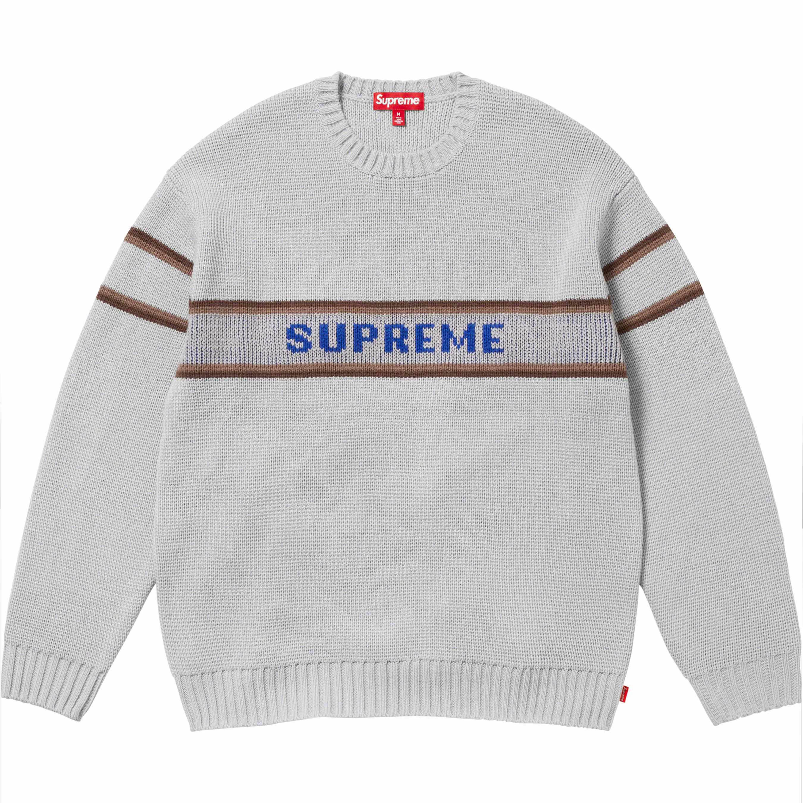 Chest Stripe Sweater - fall winter 2023 - Supreme