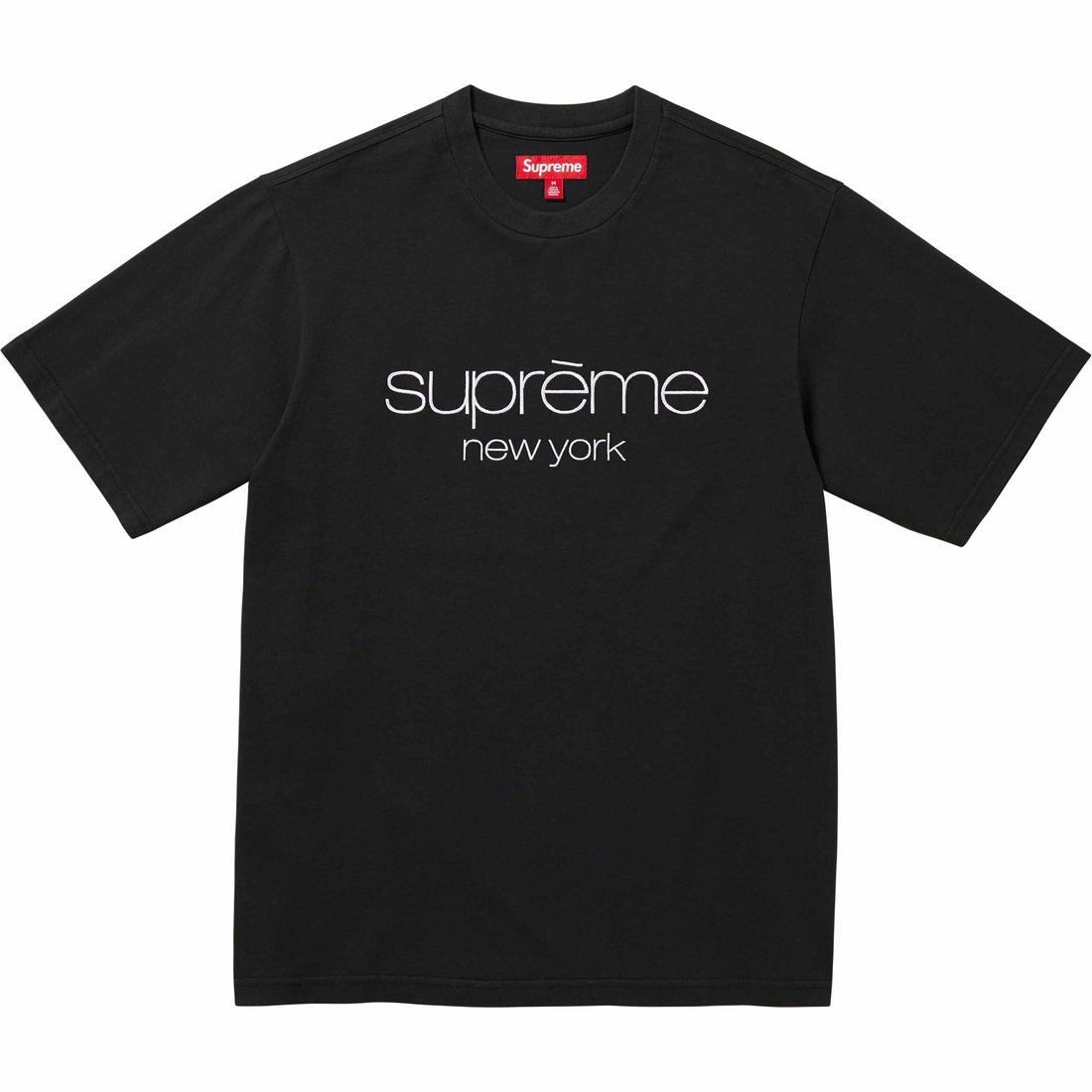 Details on Classic Logo S S Top Black from fall winter 2023 (Price is $68)