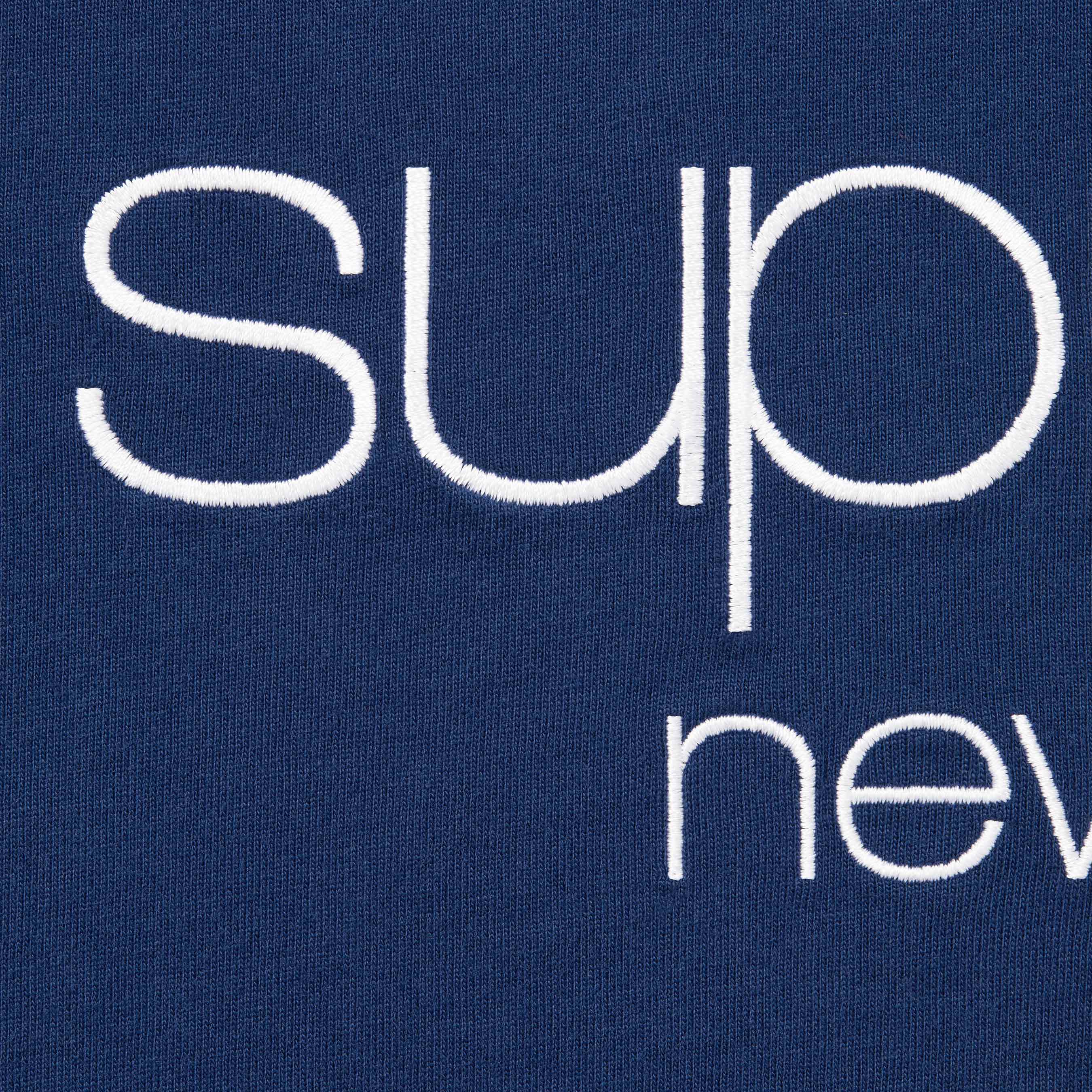 SUPREME CLASSIC LOGO TEE - NAVY