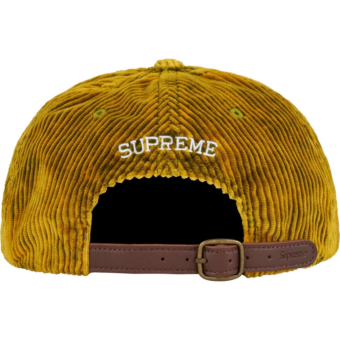 Details on Corduroy S Logo 6-Panel Bleached Olive from fall winter
                                                    2023 (Price is $58)